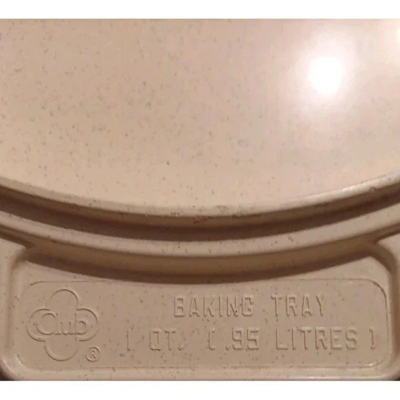 Rare Vintage Club 3 Quart Casserole Dish Microwavable Littonware Style USA Made - Picture 4 of 6